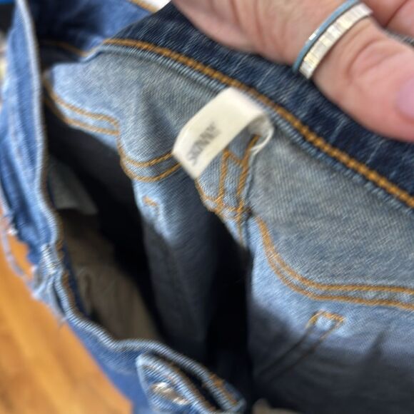 rag & bone Distressed Skinny Jeans in La Paz 30 - Picture 6 of 8